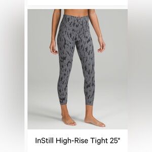 Lululemon InStill High-Rise Tight 25” (Sz 6)